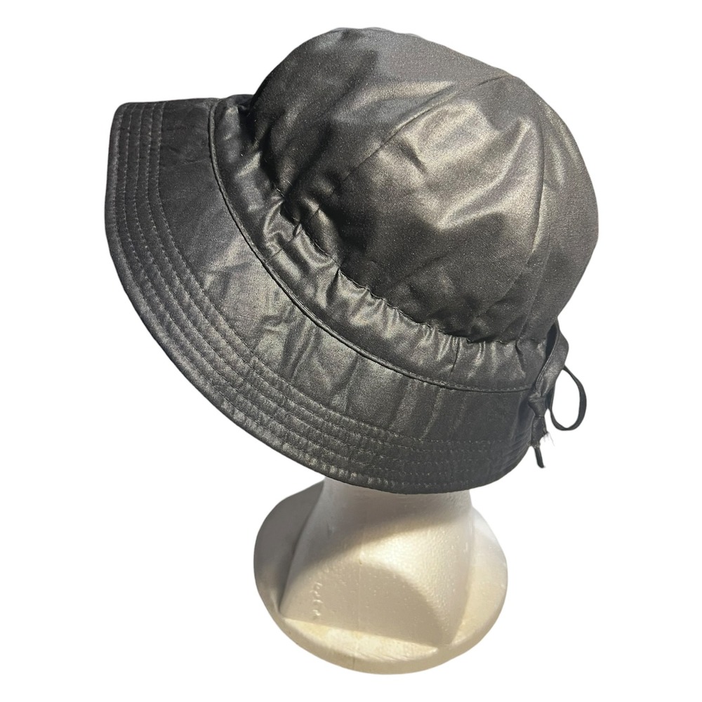 London Fog Vintage Adjustable Water Resistant Rain Bucket Hat Women's OS - Picture 4 of 6